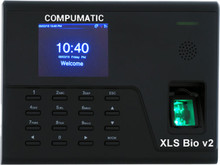 COMPUMATIC XLS Bio v2 Biometric Fingerprint Time Clock System Package, Part# XLSBio_v2