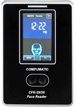 Compumatic CFR-20/20 v2 Touchless Biometric Face Reader Facial Recognition Time Clock System Package, Part# CFR-2020_v2