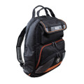 Klein Tools Tradesman Pro™ Tool Bag Backpack, 35 Pockets, Black, 17.5-Inch, Part# 55475