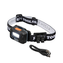 Klein Tools Rechargeable Light Array LED Headlamp with Adjustable Strap, Part# 56049