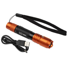 Klein Tools Rechargeable Waterproof LED Pocket Light with Lanyard, Part# 56411