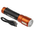 Klein Tools Rechargeable LED Flashlight with Worklight, Part# 56412