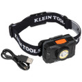 Klein Tools Rechargeable 2-Color LED Headlamp with Adjustable Strap, Part# 56414