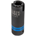 Klein Tools 3-in-1 Slotted Impact Socket, 12-Point, 3/4 and 9/16-Inch, Part# 66031
