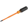 Klein Tools Slim-Tip 1000V Insulated Screwdriver, #2 Square, 6-Inch Round Shank, Part# 6946INS