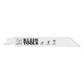 Klein Tools Reciprocating Saw Blades, 14 TPI, 6-Inch, 5-Pack, Part# 31727