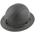Klein Tools Hard Hat, Premium KARBN™ Pattern, Non-Vented Full Brim, Class E, Part# 60345