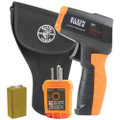 Klein Tools Infrared Thermometer with GFCI Receptacle Tester, Part# IR1KIT