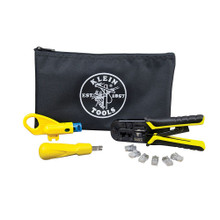 Klein Tools Twisted Pair Installation Kit with Zipper Pouch, Part# VDV026-212