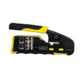 Klein Tools Ratcheting Cable Crimper / Stripper / Cutter, for Pass-Thru™, Part# VDV226-110