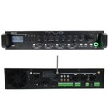 Norelco 120 Watt Paging Public Address Mixer Amplifier with Integrated BT/Tuner/Media Player, Part# RPA-120