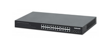 Intellinet 24-Port Gigabit Ethernet PoE+ Switch with Four 10G SFP+ Uplinks, Part# 561761