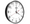 Valcom 12" Wireless Brush-Aluminum Analog Clock, 24/110V, Part# V-AW12LP-AL