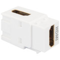 ICC 90° Degree HDMI, Female-to-Female Keystone Couper Module, White, Part# IC107AHMWH