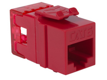 ICC Module, CAT6, HD, 10PK, Red, Valuepack, 22~24 AWG, 568A/B Wiring, Part# IC107F6TRD