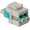 ICC Module, Fiber Optic, LC, OM3, Duplex, White, Part# IC107LCGWH