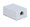 ICC Surface Mount Box, 8P8C, 1 CAT 5e EZ, White, Part# IC625S51WH