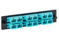 ICC Adapter Panel, 6 Duplex SC, 12F, MM, Aqua, Part# ICFOPC161G