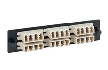 ICC Adapter Panel, 6 Quad LC, 24F, MM, Beige, Part# ICFOPL1615