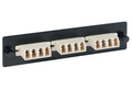 ICC Adapter Panel, 3 Quad LC, 12F, MM, Beige, Part# ICFOPL16B5