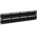 ICC Patch Panel, CAT 5E, Feed-Thru, 48-Port, 2 RMS, Part# ICMPP48CP5