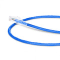 ICC Patch Cord, CAT 6, Clear Boot, Blue, 1', Part# ICPCST01BL