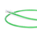 ICC Patch Cord, CAT 6, Clear Boot, Green, 1', Part# ICPCST01GN