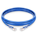 ICC Patch Cord, CAT 6, Clear Boot, Blue, 14', Part# ICPCST14BL
