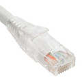 ICC Patch Cord, CAT 6, Clear Boot, White, 25', Part# ICPCST25WH