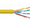 ICC Cat 6, 500 UTP, Solid Cable, 23G, 4P, CMR, 1,000 FT, Yellow, Part# ICCABR6VYL