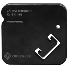 Greenlee DIES, 13/16 SINGLE STRUT PKGD, Part# 1316SSTRT