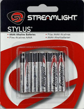 Streamlight AAAA Batteries - 6 pack, Part# 65030