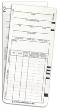 Compumatic ARX101300 (20 packs of 50, 1000 per box) Time Cards for Amano MRX-35, Part# ARX101300