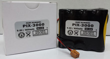 Compumatic Ni-Cad Battery Replacement for Amano PIX-3000x, AJR-111000 Compatible, Part# PIXBATT