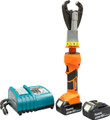 Greenlee  6 Ton Insulated In-line Crimper with CJK Head and 12V Charger, Part# EK425VXK12