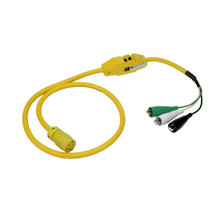 Greenlee Extension Clip Cord with Built-in GFCI Circuit, 120VAC, Part# XC-GFCI
