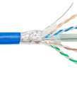 Cat6a Plenum Shielded Cable 650 Mhz