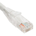 Patch Cord Cat6 Clear Boot 10' White