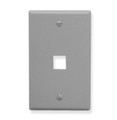 Ic107f01gy - 1port Face - Gray