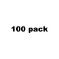 Cable Tie Screw Mount 7in Bk 100 Pk