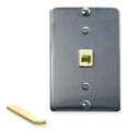 Wall Plate Idc 6p6c Stainless Steel