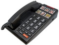 Scitec H3000, H2000 Series – Big Button 6-photo Analog Speakerphone, 1 Line, Black, Part# HA110S6D