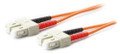Add-on This Is A 5m Sc (male) To Sc (male) Orange Duplex Riser-rated Fiber Patch Cable.