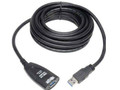 Tripp Lite Usb 3.0 Superspeed Active Extension Repeater Cable (a M/f) 5m (16-ft.)