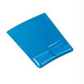 Fellowes, Inc. Mousepad/wrist Support W/microban - Blue