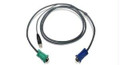 Iogear Kvm Cable - 4 Pin Usb Type A - Male - 15 Pin Hd D-sub (hd-15) - Male - 6 Feet -