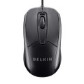 Belkin International Inc Wired Mouse, Ergnmic, Usb Plug/play, Brown Box
