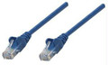 Intellinet 3 Ft Blue Cat5e Snagless Patch Cable