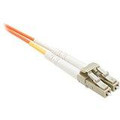 Unc Group Llc 8 Meter Lc-sc Om1 1gig Fiber Optic Cable, Orange, Ofnr, 62.5/125 Fiber, Multimod