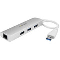 Startech Add Three Usb 3.0 Ports (5gbps) And A Gbe Port To Your Macbook Using This Silver